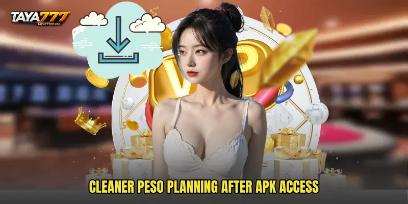 Cleaner peso planning after APK access