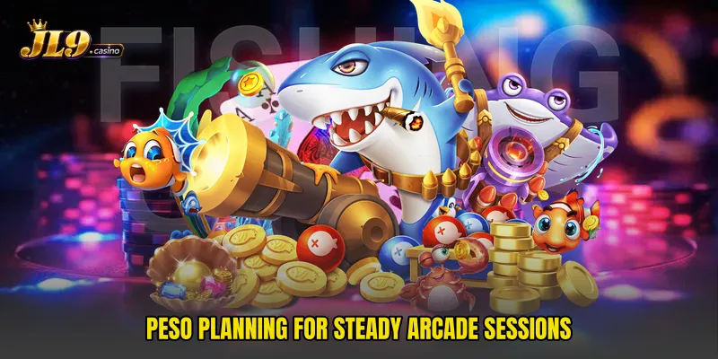 Peso planning for steady arcade sessions